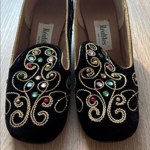Realities Vintage Embroidered Women's Shoes